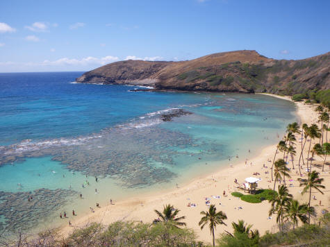 Inner Reef at Hanauma Bay, Oahu Hawaii