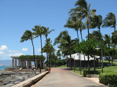 Parks and Gardens on the Island of Oahu, Hawaii