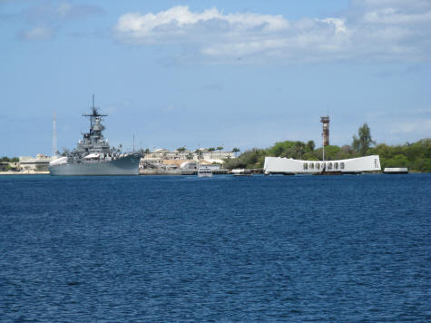 Map of Pearl Harbor