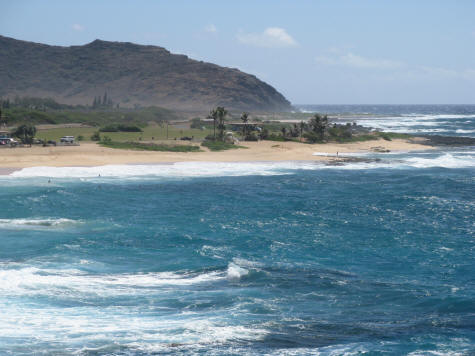 Sandy Beach Park, Oahu Hawaii