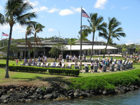 Submarine Memorial at Pearl Harbor, Oahu Hawaii