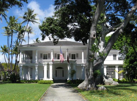 Washington Place in Honolulu Hawaii